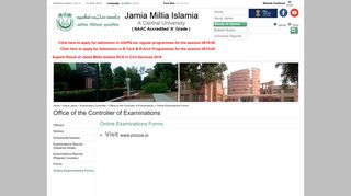 
                            7. Jamia - Departments - Office of the Controller of Examinations ...