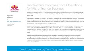 
                            3. Janalakshmi Financial Services - Salesforce.org