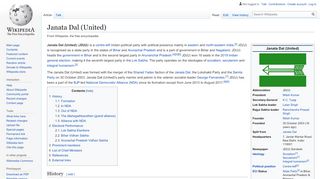 
                            10. Janata Dal (United) - Wikipedia