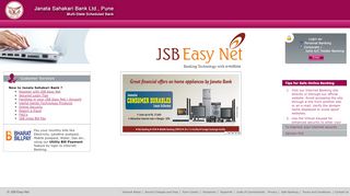 
                            6. Janata Sahakari Bank Ltd., Pune - Home Page