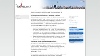 
                            10. Jane-Addams-Schule, OSZ Sozialwesen II | Oberstufenzentrum.de