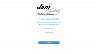 
                            6. Jani-King Franchisee Portal Welcome to the Jani-King Franchisee ...