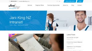 
                            2. Jani-King NZ Intranet! | Jani King Commercial Cleaners