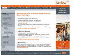 
                            9. Janitos.de Beantragungswege.