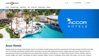 
                            11. Jaringan Accor Hotels Group Terpopuler - Mister Aladin