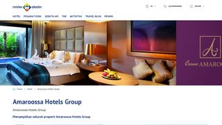
                            7. Jaringan Amaroossa Hotels Group Group Terpopuler - Mister Aladin