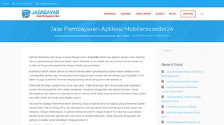 
                            6. Jasa Pembayaran Aplikasi Mobilerecorder24 - jasa pembayaran paypal