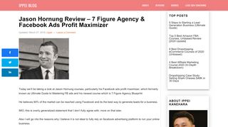 
                            9. Jason Hornung Review - 7 Figure Agency & Facebook Ads ...