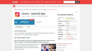 
                            9. Jaumo - Android App - Download - CHIP