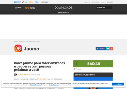 
                            5. Jaumo | Download | TechTudo