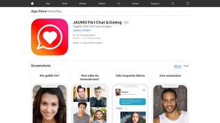 
                            11. JAUMO Flirt Chat & Dating im App Store - iTunes - Apple