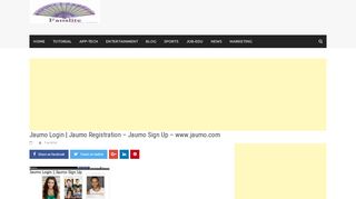 
                            5. Jaumo Login | Jaumo Registration - Jaumo Sign Up - www.jaumo.com ...