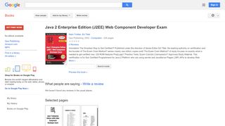 
                            7. Java 2 Enterprise Edition (J2EE) Web Component ...