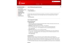 
                            12. Java 8-Releaseänderungen