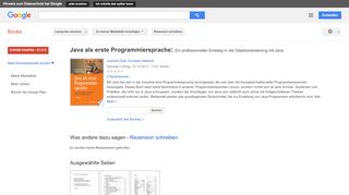 
                            12. Java als erste Programmiersprache: Ein professioneller Einstieg in ...