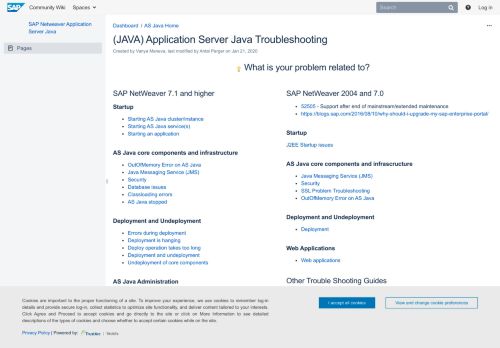 
                            11. (JAVA) Application Server Java Troubleshooting - SCN Wiki - SAP