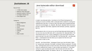 
                            6. Java bytecode editor - fasttakesec.tk - fasttakesec.tk