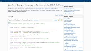
                            5. Java Code Examples com.gargoylesoftware.htmlunit.html.HtmlForm