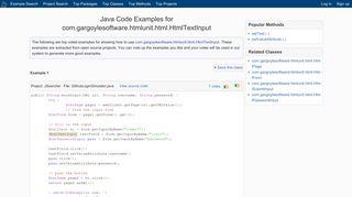 
                            8. Java Code Examples com.gargoylesoftware.htmlunit.html.HtmlTextInput