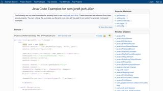 
                            4. Java Code Examples com.jcraft.jsch.JSch - Program Creek