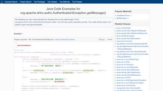 
                            6. Java Code Examples org.apache.shiro.authc ... - Program Creek