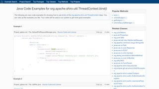 
                            5. Java Code Examples org.apache.shiro.util.ThreadContext.bind