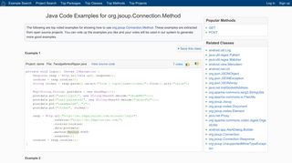
                            8. Java Code Examples org.jsoup.Connection.Method - Program Creek