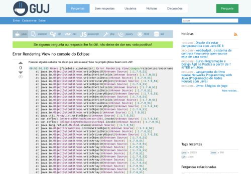 
                            12. java - Error Rendering View no console do Eclipse - GUJ Respostas