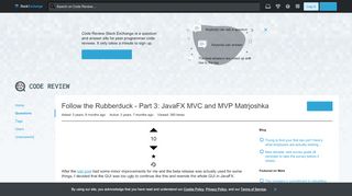 
                            11. java - Follow the Rubberduck - Part 3: JavaFX MVC and MVP ...