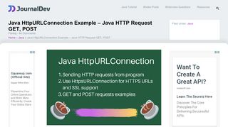 
                            7. Java HttpURLConnection Example - Java HTTP Request GET, POST ...