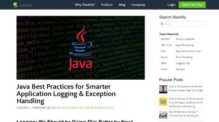 
                            8. Java Logging Best Practices: How to Get More Out of Your Log Data