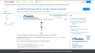 
                            7. Java Mail to Exchange Server 