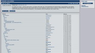 
                            5. java problem - Forum Computer - superchat.at: Chat, Blogs, Spiele