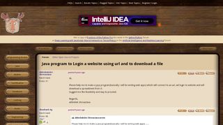 
                            5. Java program to Login a website using url and to download a file ...