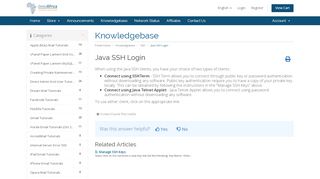 
                            12. Java SSH Login - Knowledgebase - deepAfrica.com