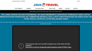 
                            3. Java Travel