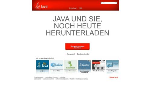 
                            11. java.com: Java + Sie