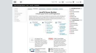 
                            7. JavaFX Scene Builder Information - Oracle
