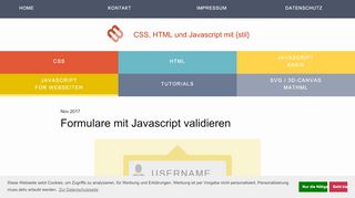 
                            1. Javascript Formulare prüfen | mediaevent.de