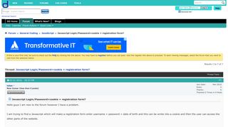 
                            5. Javascript Login/Password+cookie + registration form? - Dynamic Drive