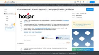 
                            3. javascript - Openstreetmap: embedding map in webpage (like Google ...