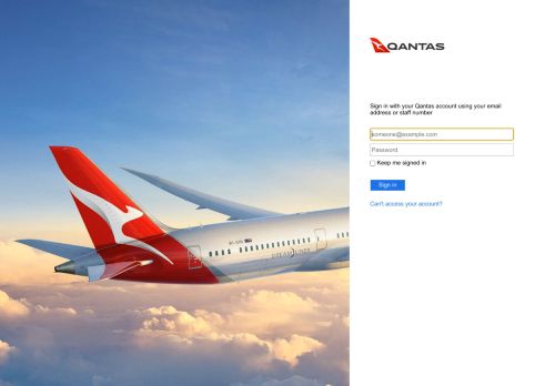 
                            4. JavaScript required - Sign In - Qantas