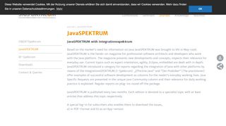 
                            1. JavaSPEKTRUM - Sigs Datacom