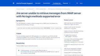 
                            1. 'javax.mail.MessagingException No login methods supported' due to ...