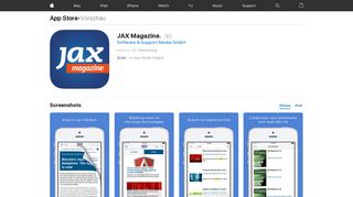 
                            9. JAX Magazine. im App Store - iTunes - Apple