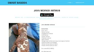 
                            12. Jaya mehndi Arthub Smartbasoda.com | No 1 Site for Ganj ...