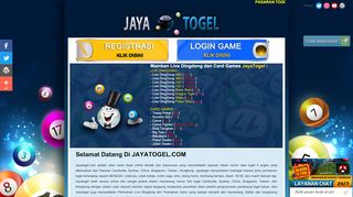
                            3. Jayatogel.com: Situs Resmi Togel Online - Situs Togel Online Terbaik