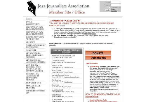 
                            12. Jazz Journalists Association - Home