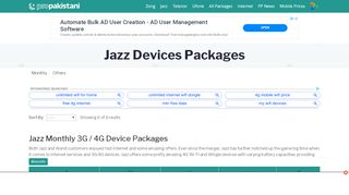 
                            11. Jazz Wifi & Mifi Devices Internet Packages - Jazz Internet Devices ...