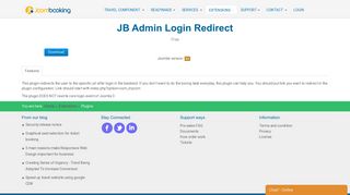 
                            1. JB Admin Login Redirect - Joombooking